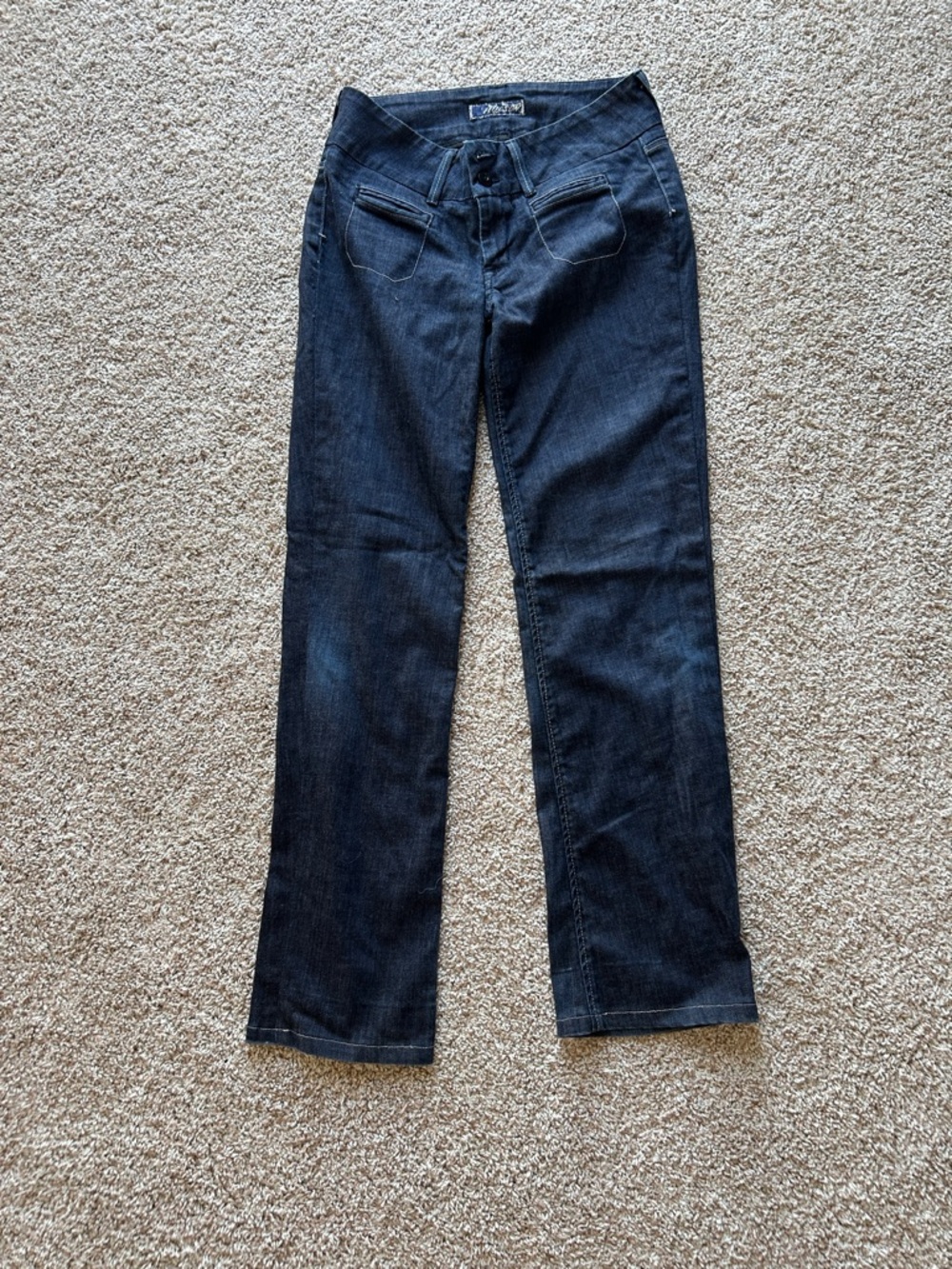 Hudson Jeans Dark Indigo Straight Leg Women's Jeans